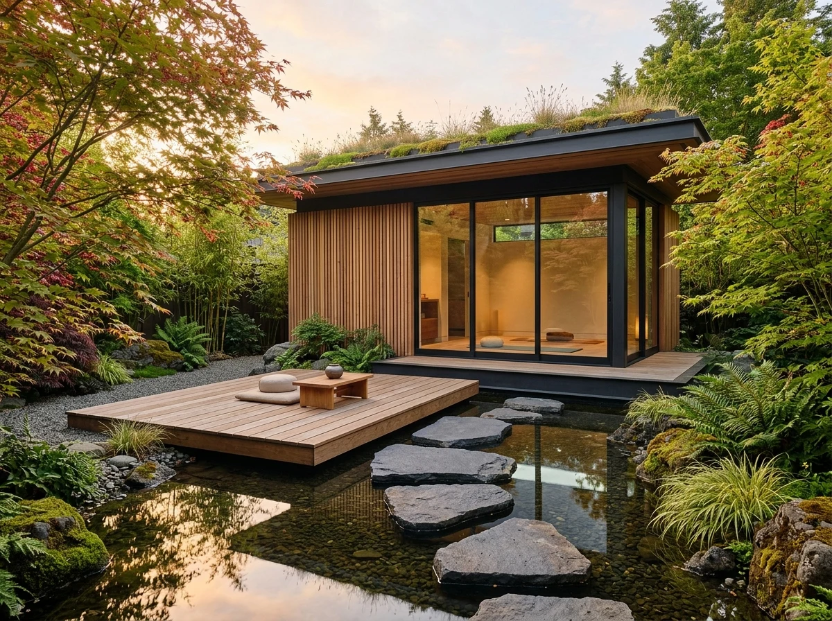 Wellness-Oriented Living & Zen Pavilion